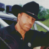 Walker Texas Ranger Character Diamond Paintings