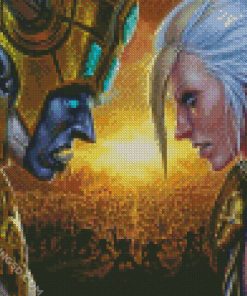 World Of Warcraft Battle For Azeroth Diamond Paintings