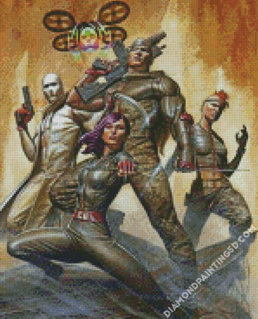 X Force Diamond Paintings