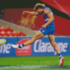 Australian Rules Football Western Bulldogs Player Diamond Paintings