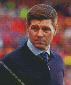 Football Manager Steven Gerrard Diamond Paintings