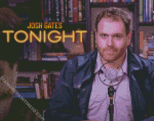 Josh Gates Tonight Tv Show Diamond Paintings