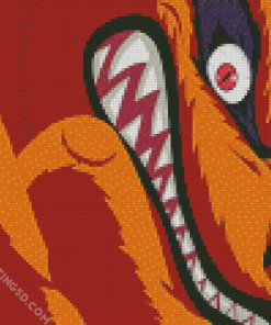 Kurama Anime Character Diamond Paintings