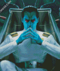 Star Wars Grand Admiral Thrawn Diamond Paintings