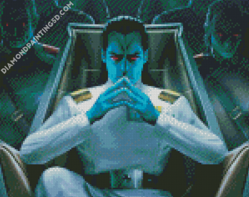 Star Wars Grand Admiral Thrawn Diamond Paintings