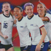 Uswnt Team Diamond Paintings