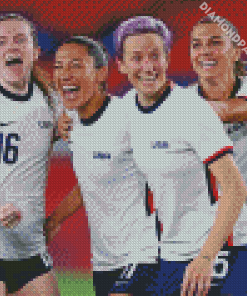 Uswnt Team Diamond Paintings