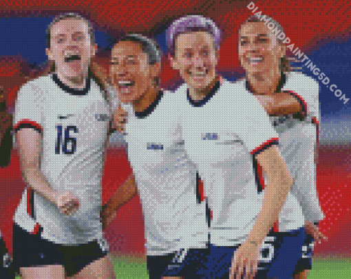 Uswnt Team Diamond Paintings