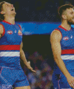 Western Bulldogs Players Diamond Paintings