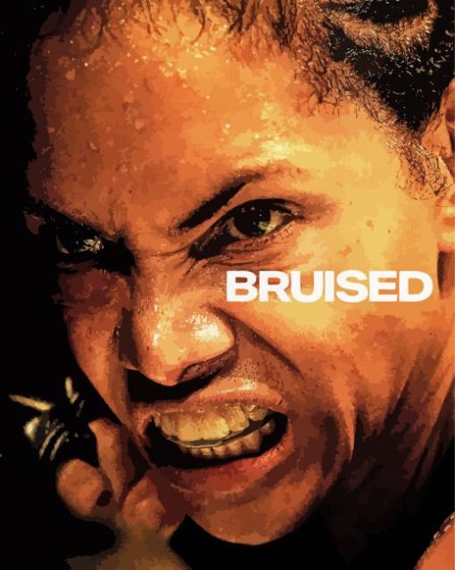 Halle Berry Bruised Movie Poster Diamond Paintings