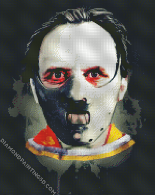 Hannibal Lecter Art diamond painting