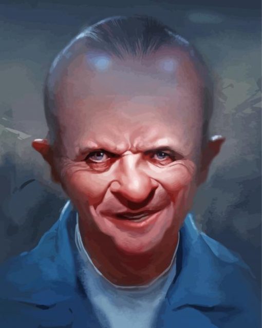 Hannibal Lecter Caricature Art Diamond Paintings