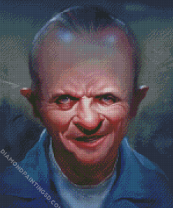 Hannibal Lecter Caricature diamond painting