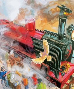 Harry Potter Hogwarts Express Diamond Paintings