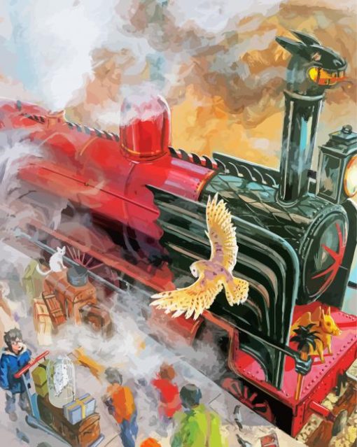 Harry Potter Hogwarts Express Diamond Paintings