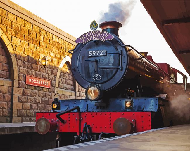 Harry Potter Train Diamond Paintings