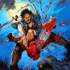 Horror Movie Leatherface diamond painting