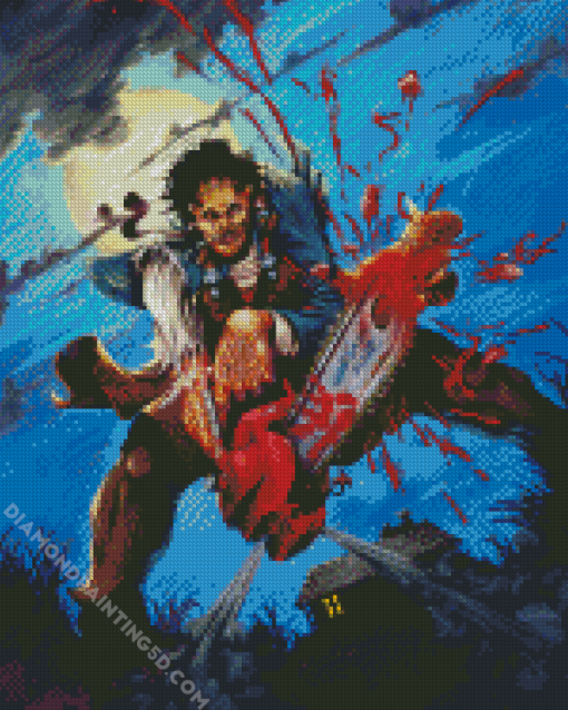 Horror Movie Leatherface diamond painting