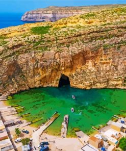 Island Sea Dive Site Gozo Diamond Paintings