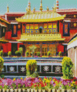 Jokhang Temple Lhasa China diamond painting