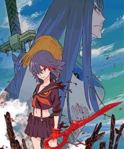 Kill La Kill Anime Poster Diamond Painting