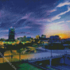 Knoxville Sunset Diamond Painting