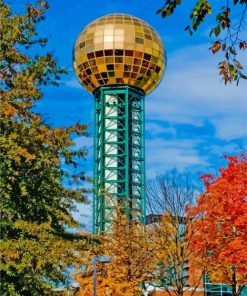 Knoxville Sunsphere Diamond Paintings