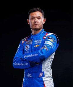 Kyle Larson Racer Diamond Paintings