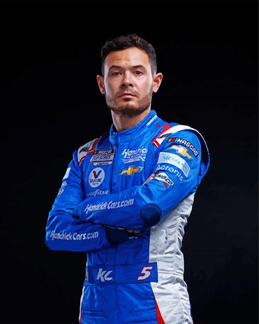 Kyle Larson Racer Diamond Paintings