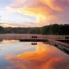 Lake Wallenpaupack At Morning Diamond Paintings