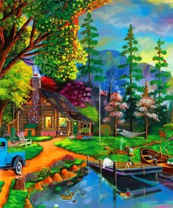 Landscape Paradise Diamond Paintings