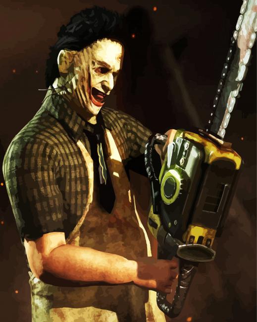 Leatherface The Texas Chain Diamond Paintings