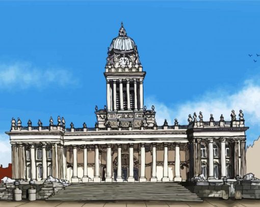 Leeds Town Hall Tours Diamond Paintings