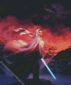 Leia Star Wars diamond painting