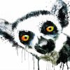 Lemur Head diamond painting