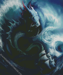 Leviathan In Sea diamond painting