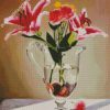 Lilies In Glass diamond painting