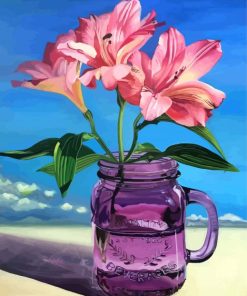 Lilies In Jar diamond painting