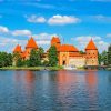 Lithania Trakai Castle diamond painting