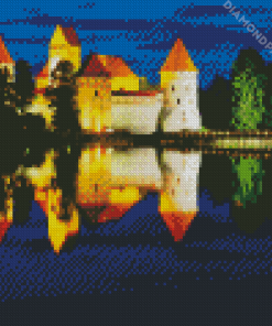 Lithuania Castle Diamond Paintings