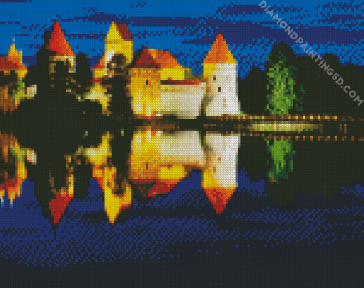 Lithuania Castle Diamond Paintings