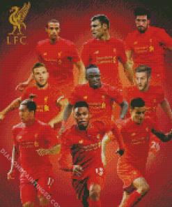 Liverpool FC Football Team diamond painting