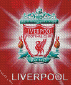 Liverpool FC Logo diamond painting