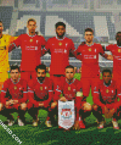 Liverpool FC Team diamond painting