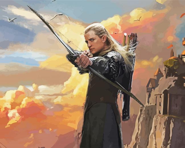 Lord Of The Ring Legolas Elf diamond painting