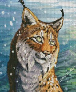 Lynx Cat diamond painting