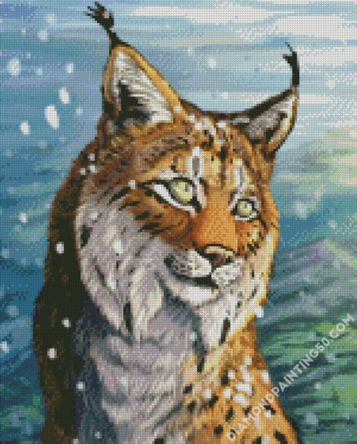 Lynx Cat diamond painting