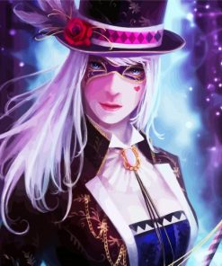 Magician Girl diamond painting