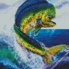 Mahi Mahi Fish Jumping diamond painting