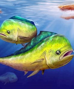 Mahi Mahi Undersea diamond painting